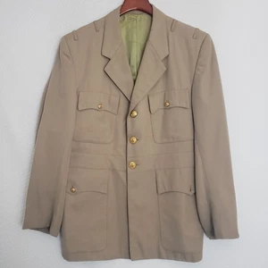 Novakoff Bros Khaki Dress Uniform. Vietnam Era. Navy Officer Or Coast Guard. 40R - Picture 1 of 21