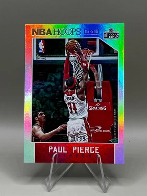 2015-16 Panini NBA Hoops - Paul Pierce Silver Holo #34/299 Jersey Number JSY# - Image 1 of 2