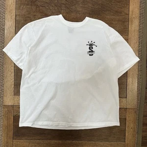 VTG 2000s Y2K Stussy ‘Crown Band’ White T-Shirt Size Men’s XXL - Picture 1 of 10