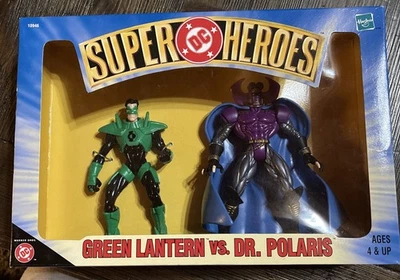 Figuras de acción DC Super Heroes Green Lantern vs. Dr. Polaris Hasbro de colección 1999 Foto 1 de 3