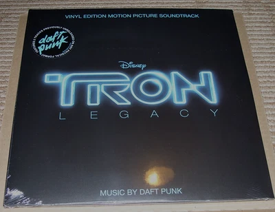 Tron Legacy Gatefold 2-LP D001356101 ST01 New with Daft Punk Hype Sticker! - Image 1 of 3