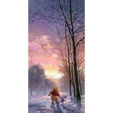 Disney Fine Art - Snowy Path Premiere Edition