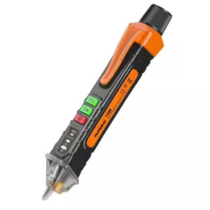 Berührungsloser Spannungsprüfer mit Licht & Alarm | Kontaktloser Stromtester - Bild 1 von 10