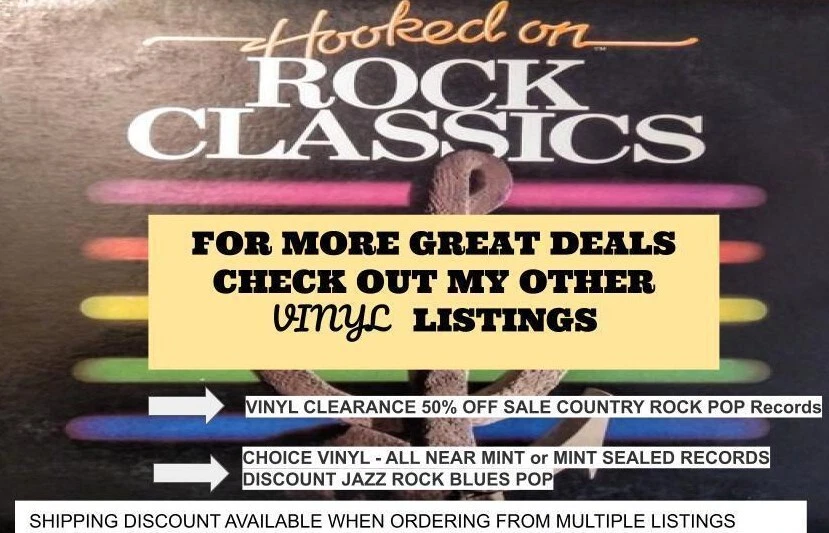 VINYL CHOICE ROCK Records Lot Classic Rock Jazz Pop Country Folk  Buy more SAVE - Image 1 of 1