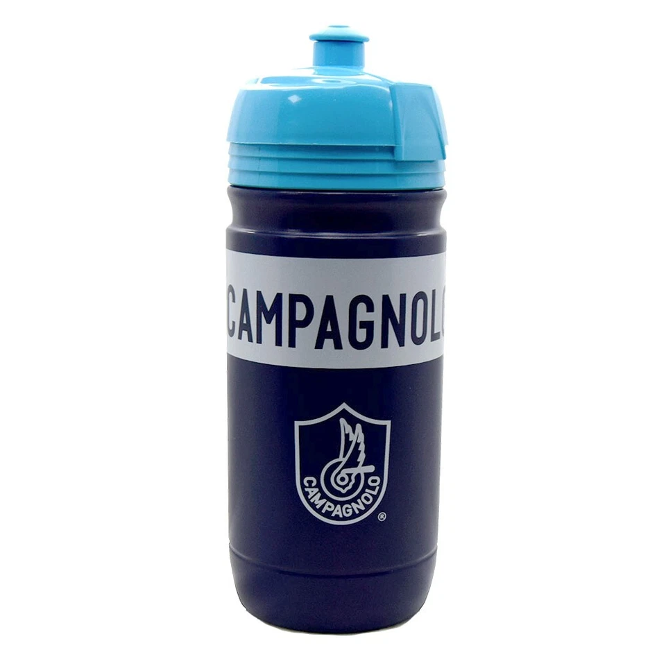 Official Campagnolo Shield logo Water Bottle Bidon Blue 550ml - Image 1 of 1