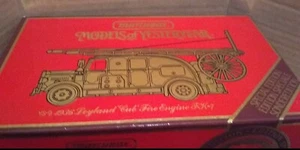 MATCHBOX Models of Yesteryear YS-9 1936 Leyland "Cub" Fire Engine FK-7 BOXED - Picture 1 of 8