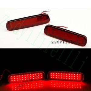 2x For Lexus LX470 1998-2007 Left Right Tail Fog Light Reflector Led Cover Frame - Picture 1 of 1