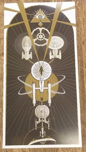 Star Trek "Ginosi Spaziale" mini stampa di Nicolas Beaujouan - Foto 1 di 1