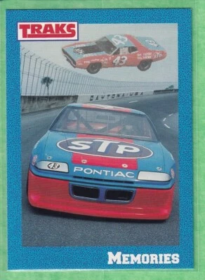 1991 Traks Richard Petty #25 Richard Petty Checklist Memories - Image 1 of 2