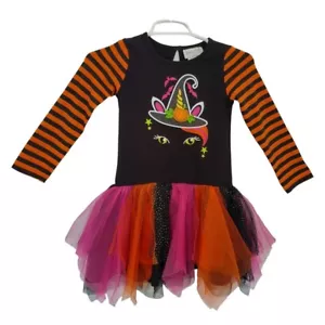 Emily Rose Girls Halloween Front Design Cotton Polyester Tutu Dress Size 6 - Picture 1 of 7