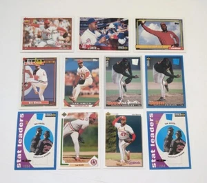 Cardinals Lee Smith Card Lot 1991 Topps 660 1995 UD CC SE Silver Signature - Picture 1 of 12