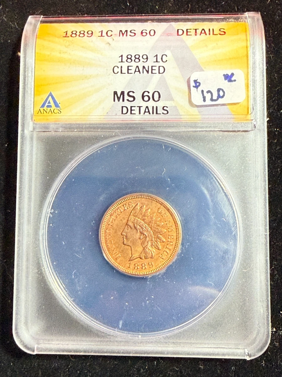 Grade MS 60 Indian Head US Small Cents (1859-1909) for sale | eBay