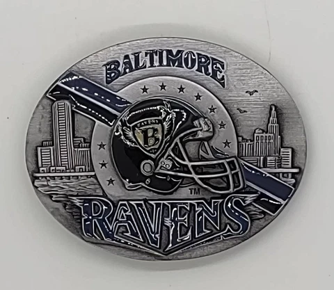Baltimore Ravens Belt Buckle Cover