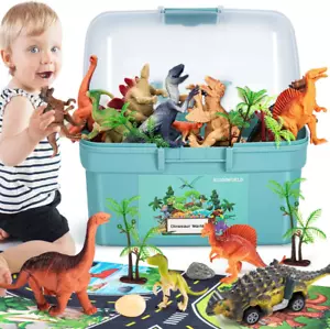 Dinosaur Toys for 3 4 5 Year Old Boys Gifts, Dinosaurs Toys for Kids 3-5-7, - Picture 1 of 12