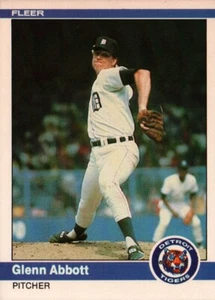 1984 Fleer Baseball #74 - Glenn Abbott - Detroit Tigers 84-616 - Picture 1 of 2