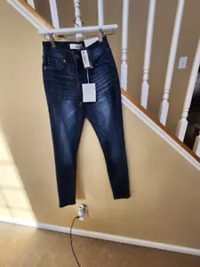 KANCAN MID RISE SUPER SKINNY WOMENS JEANS 3/25 - Picture 1 of 9