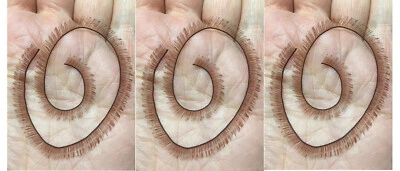 M00851 MOREZMORE Pestañas Pequeñas 4mm MARRÓN ROBLE Arcilla Polimérica Muñeca Bebé Foto 1 de 3