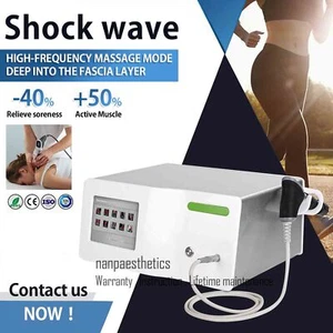 Macchina pneumatica per terapia fisica 9 teste ED Shockwave ESWT sollievo dal dolore corpo - Foto 1 di 16