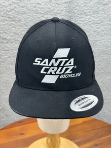 Santa Cruz Bicycles Adjustable Cap Hat Snapback Black The Classics Embroidered - Picture 1 of 8