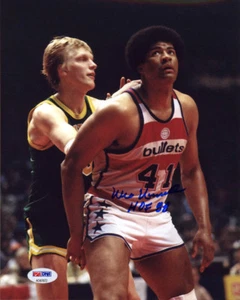 Wes Unseld SIGNED 8x10 Photo + HOF 88 Washington Bullets PSA/DNA AUTOGRAPHED - Picture 1 of 1