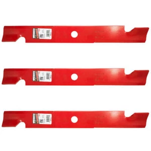 3 LAWN MOWER NOTCHED HI LIFT BLADES FOR EXMARK 60" CUT 103-6403 103-6403-S - Picture 1 of 3