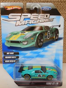 HOT-WHEELS SPEED MACHINES FORD GT LM GREEN #6 RACE CAR DIE CAST 1:64 - Picture 1 of 10