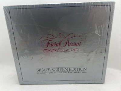 Trivial Pursuit Silver Screen Edition No. 8. Subsidiary Card Set NOS in Plastic - Image 1 of 3