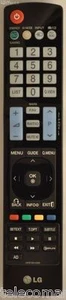 ORIGINAL LG FERNBEDIENUNG 32LE5310ZB 37LE4500 37LE5300 37LE5300ZA Neu - Bild 1 von 1