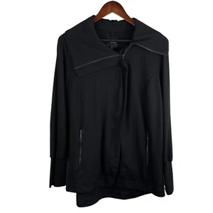 Liverpool Größe Large schwarz voller Schalkragen mittelschwere Jacke klassisch warm - Bild 1 von 10