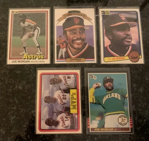 JOE MORGAN KARTEN LOT (ALLE DONRUSS).................5 VERSCHIEDENE - Bild 1 von 2