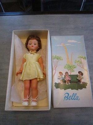 POUPÉE BELLA ANCIENNE -  YEUX DORMEURS - EN BOITE - Photo 1/4