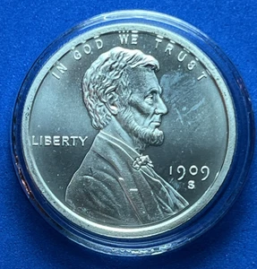 Ronda de plata Lincoln de 1 oz sin circular. WYSIWYG - Imagen 1 de 2