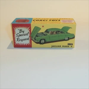 Corgi Toys  238 Jaguar Mark X Sedan Repro Box - Picture 1 of 5