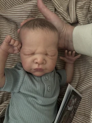 Reborn Bruni By Adrie Stoete With COA Authenic - Image 1 of 4