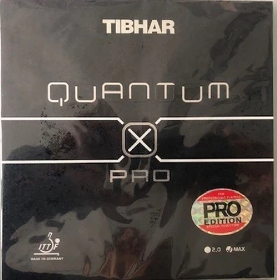 Belag TIBHAR  Quantum X Pro NEU Pro Edition schwarz max. - Bild 1 von 2