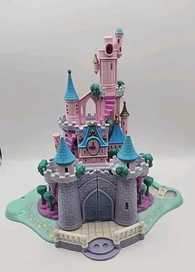 Vintage Disney Polly Pocket Cinderella Enchanted Castle Bluebird Parts Lot - Picture 1 of 18