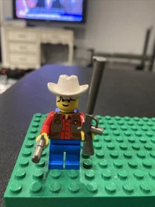 LEGO WESTERN MINIFIGURE - Deputy Zach (ww012) (1996) Cowboys Wild West Guns Lot - Picture 1 of 2