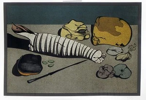 Mihail Chemiakin Original Lithographie - Bild 1 von 3