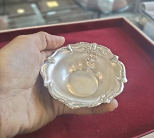 Pure Silver Bowl for Baby Foods Serving, Sterling Silver Handmade Bowls. - Picture 1 of 7
