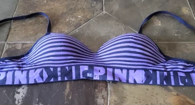 Small Victoria's Secret PINK Convertible Full Coverage Wireless Push Up Bralette - Image 1 of 4