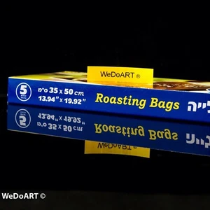 10 BOLSAS GIGANTES PARA ASAR - 35 X50 cm 13,94” x 19,92” MICROONDAS/HORNO CONVENCIONAL - Imagen 1 de 4