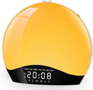 Wecker Wecklicht mit Sonnenaufgang/Sonnenuntergang, Neutralton, UKW-Radio - Bild 1 von 12