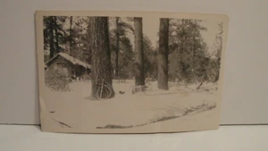 1950S VINTAGE FOUND PHOTOGRAPH PHOTO B&W BLACK & WHITE CALIFORNIA MOUNTAINS SNOW - Picture 1 of 4