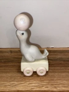 Precious Moments Birthday Series Age 2 God Bless You On Your Birthday 15962 Seal - Picture 1 of 13