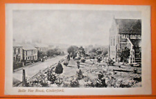 Postcard POSTED 1904 BELLE VUE ROAD CINDERFORD GLOUCESTERSHIRE