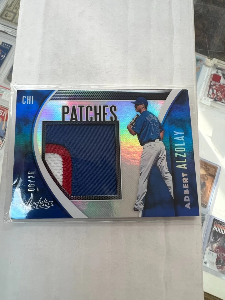 Adbert Alzolay 2021 Panini Absolute Patch #PAT-AA #06/25 NrMt - Image 1 of 1