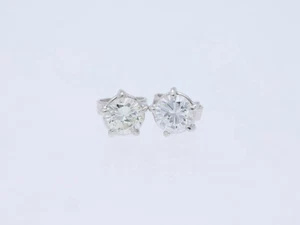 Pendientes Top Price 1,00 ct. Diamantes brillantes oro 585 valor: 8.900 EUR det - Imagen 1 de 8