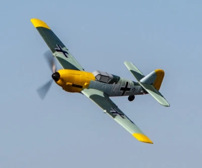 Rage RC Bf 109 Messerschmitt Micro RTF Airplane w/ Pilot Assist PASS RGRA1304 - Image 1 of 4