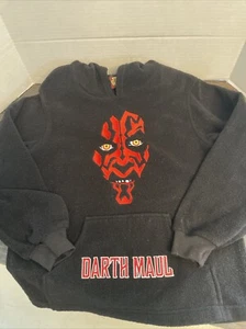 Star Wars Boys Darth Maul Face Sweatshirt Size 14 - Picture 1 of 3