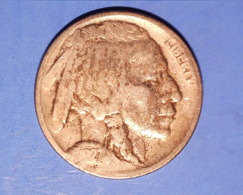 1927-D BUFFALO NICKEL VG  621-3 Cover